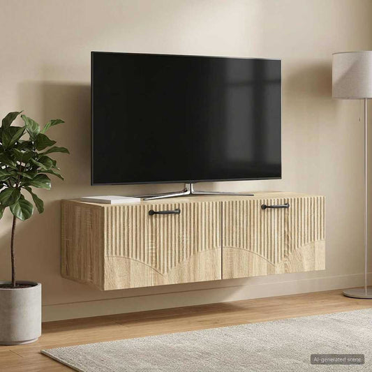 Mobile Porta TV da Muro Rovere Sonoma 98 x 41 x 30 cm