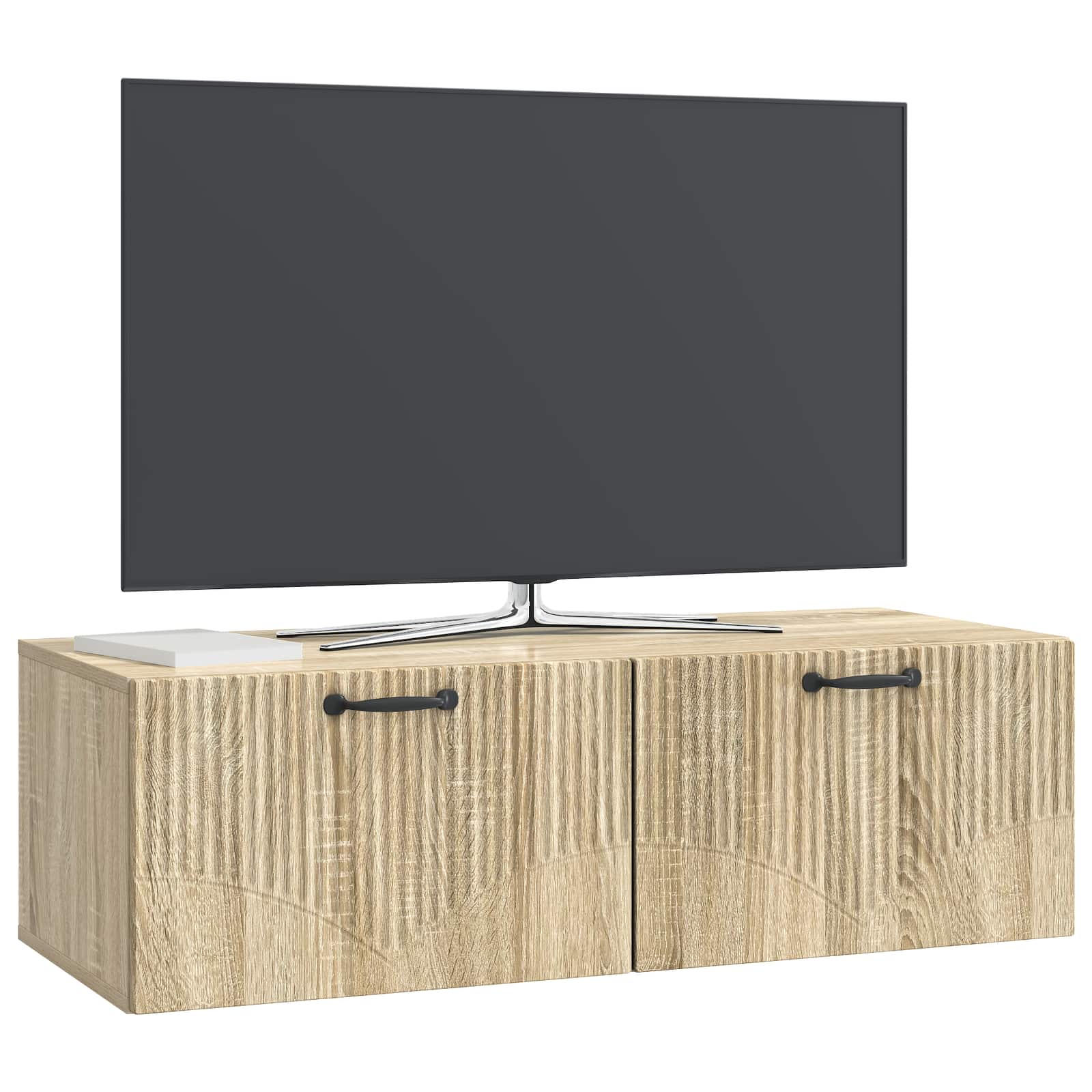 Mobile Porta TV da Muro Rovere Sonoma 98 x 41 x 30 cm | homemem39