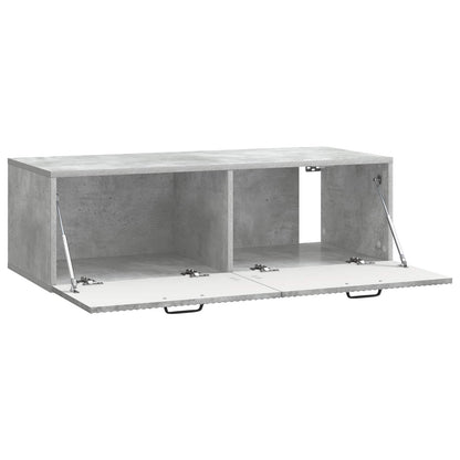 Mobile Porta TV da Muro Grigio Cemento 98 x 41 x 30 cm