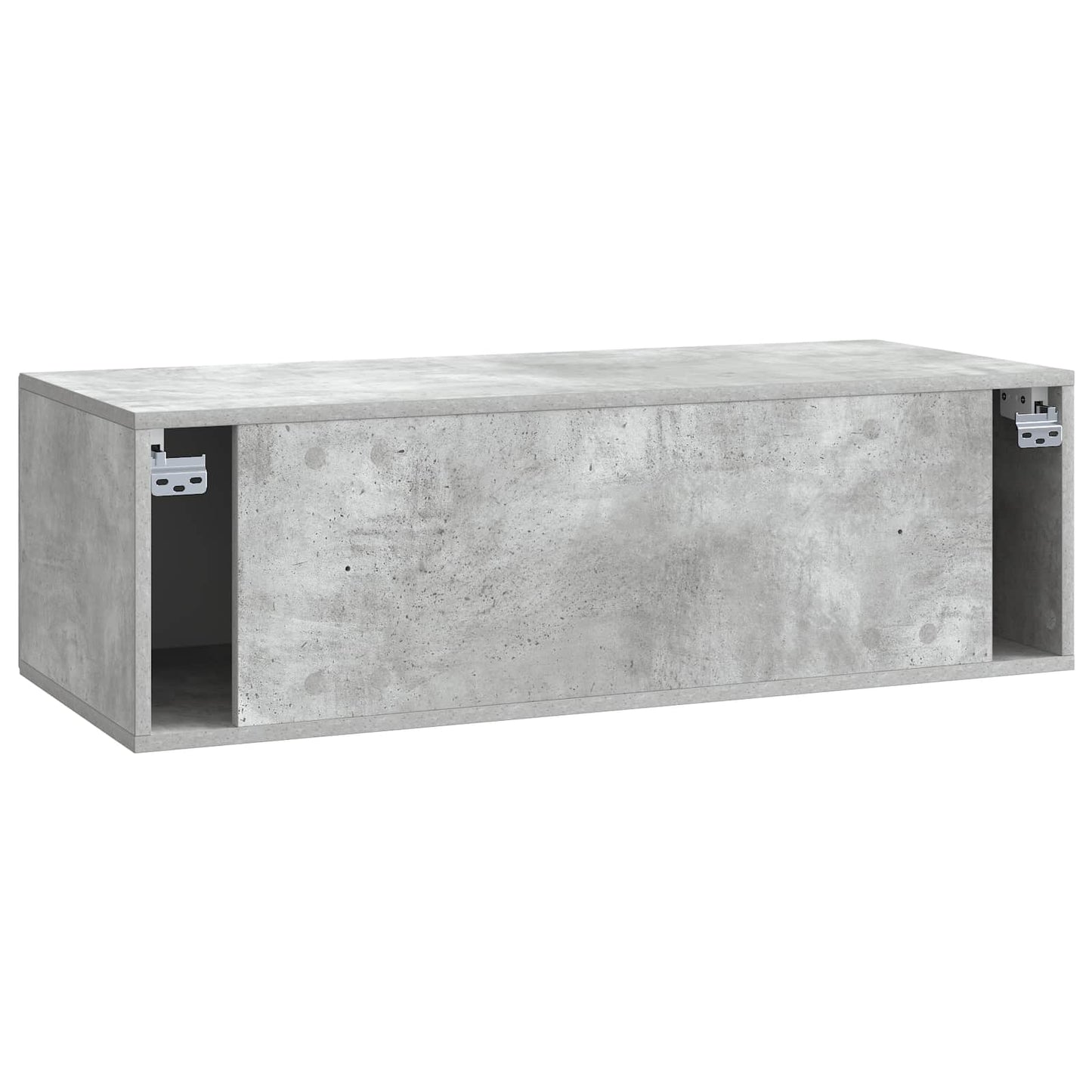 Mobile Porta TV da Muro Grigio Cemento 98 x 41 x 30 cm