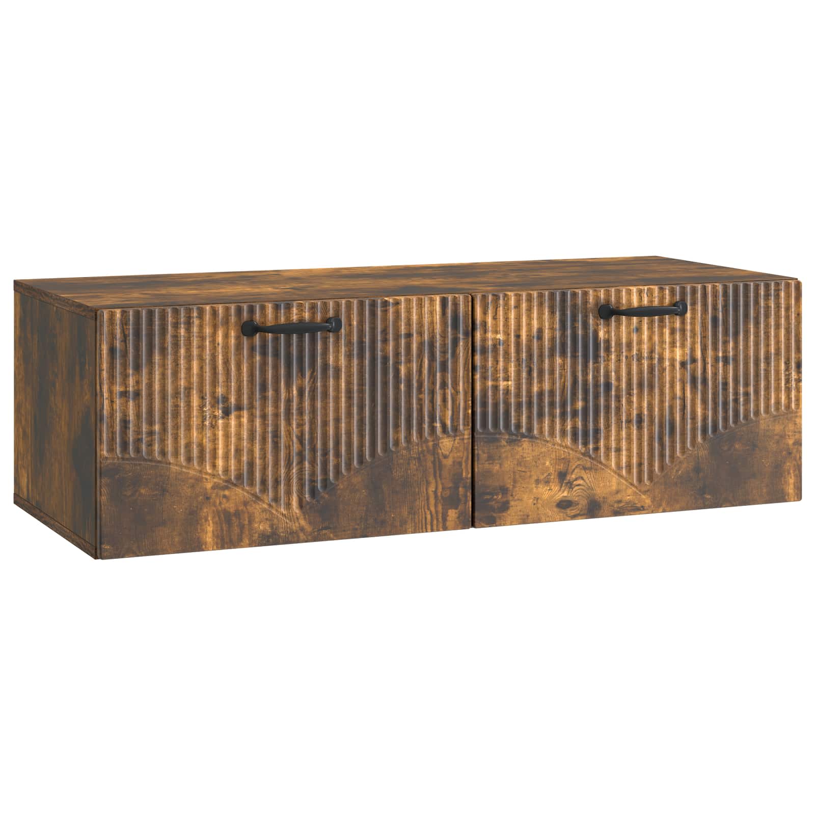 Mobile Porta TV da Muro Rovere Fumo 98 x 41 x 30 cm | homemem39