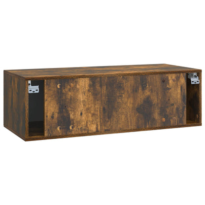 Mobile Porta TV da Muro Rovere Fumo 98 x 41 x 30 cm | homemem39