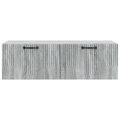 Mobile Porta TV da Muro Grigio Sonoma 98 x 41 x 30 cm | homemem39