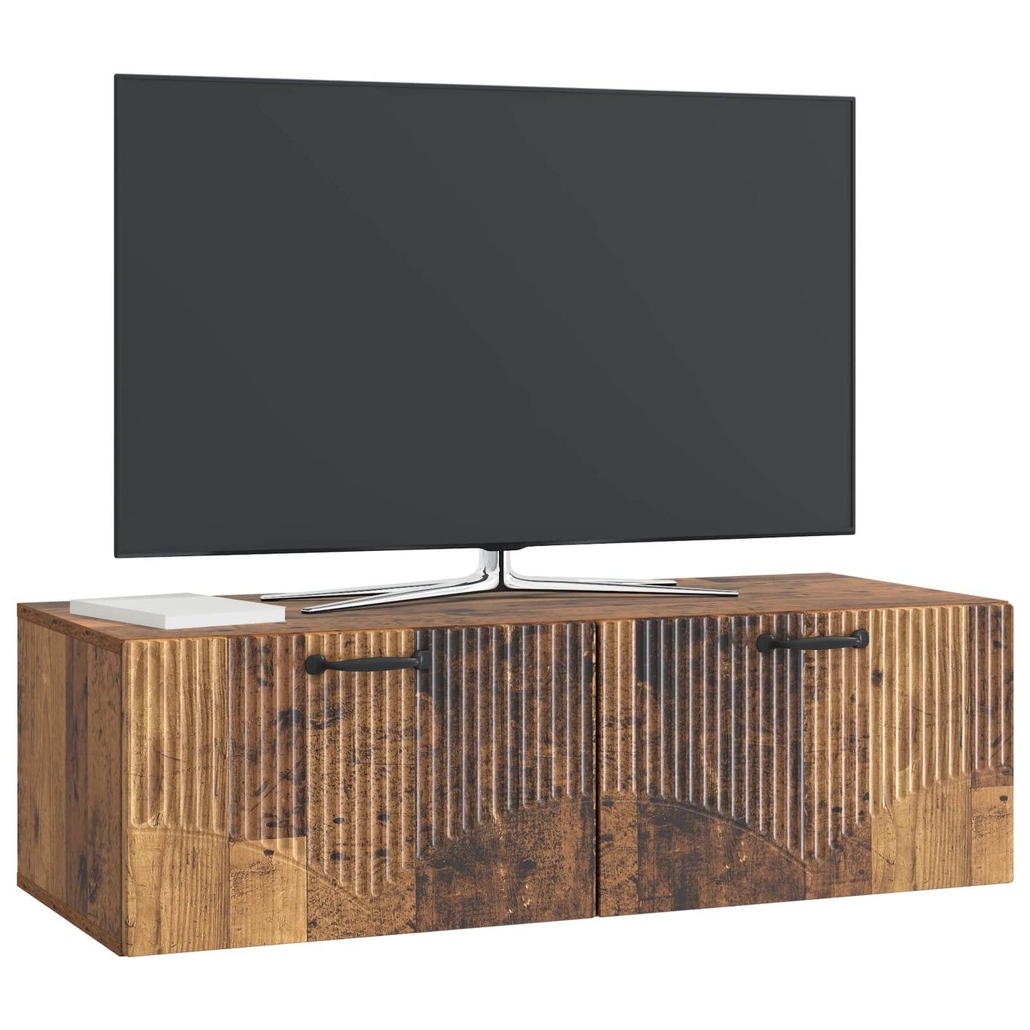 Mobile Porta TV da Muro Legno antico 98 x 41 x 30 cm