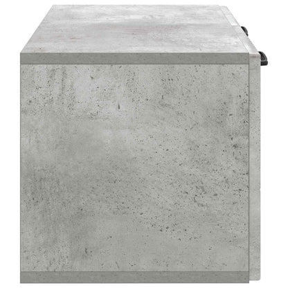 Mobile Porta TV da Muro Grigio Cemento 59,5 x 31 x 30 cm