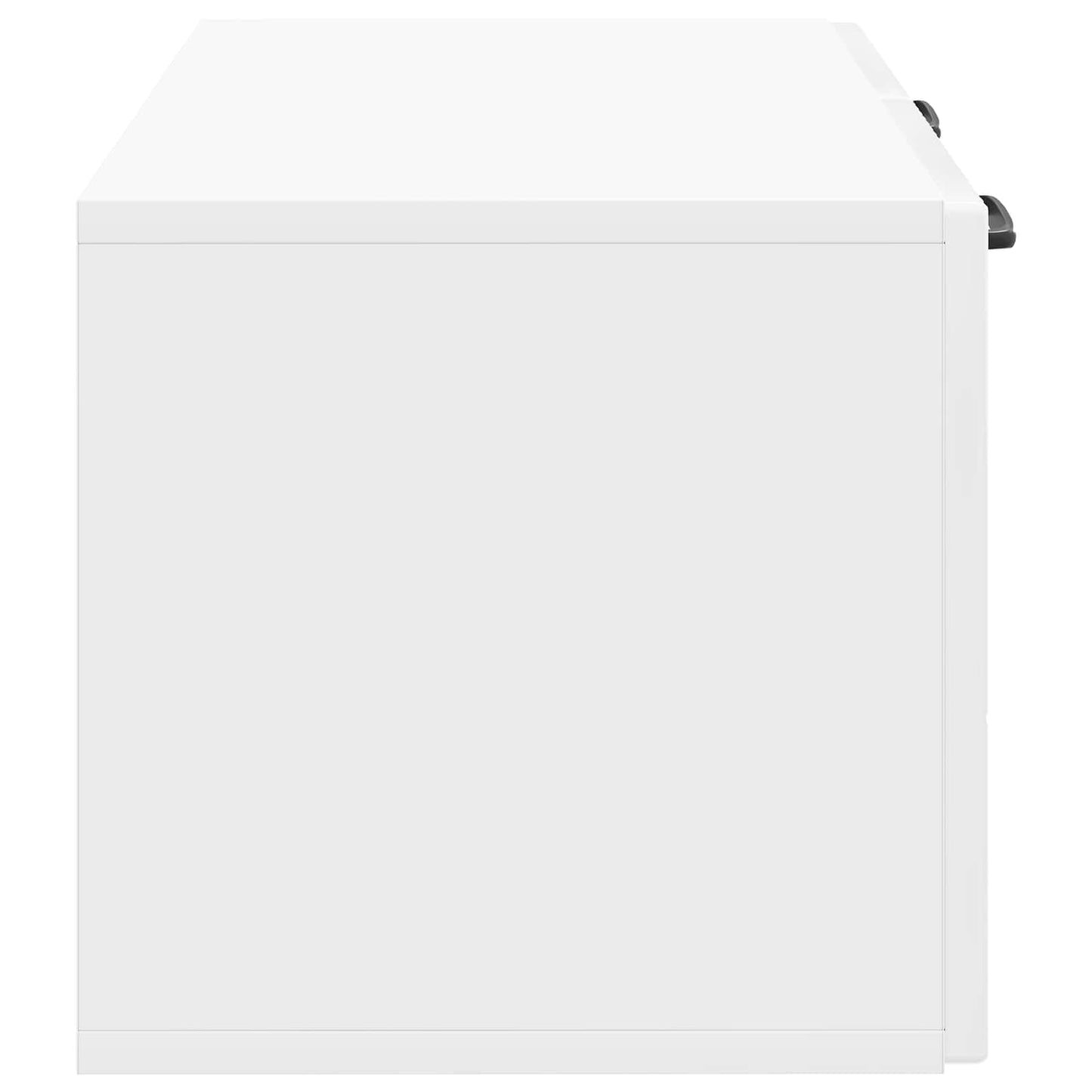 Mobile Porta TV da Muro Bianco Lucido 59,5 x 31 x 30 cm | homemem39