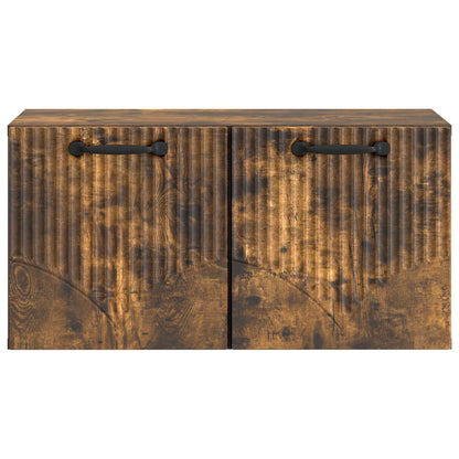 Mobile Porta TV da Muro Rovere Fumo 59,5 x 31 x 30 cm | homemem39