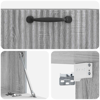 Mobile Porta TV da Muro Grigio Sonoma 59,5 x 31 x 30 cm | homemem39