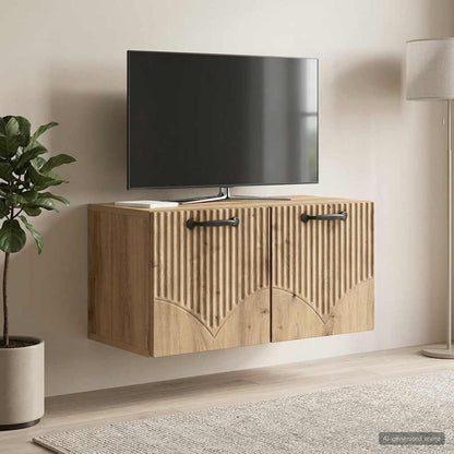 Mobile Porta TV da Muro 59,5 x 31 x 30 cm Rovere Artigianale