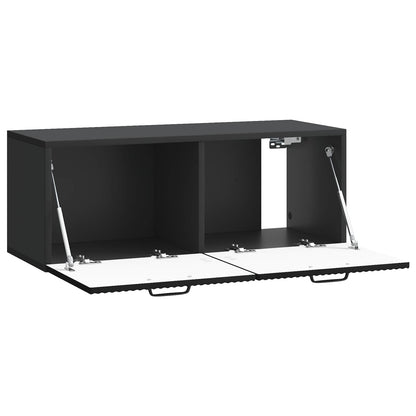 Mobile Porta TV da Muro Nero 78,5 x 31 x 30 cm | homemem39