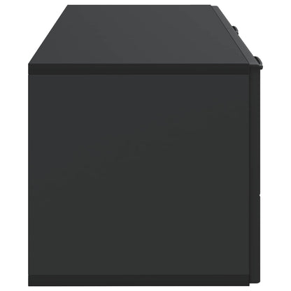 Mobile Porta TV da Muro Nero 78,5 x 31 x 30 cm | homemem39