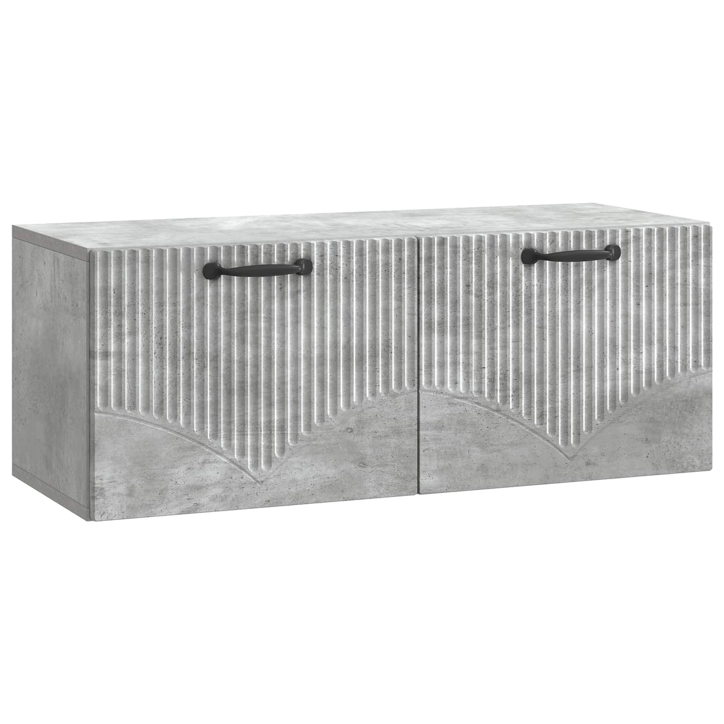 Mobile Porta TV da Muro Grigio Cemento 78,5 x 31 x 30 cm