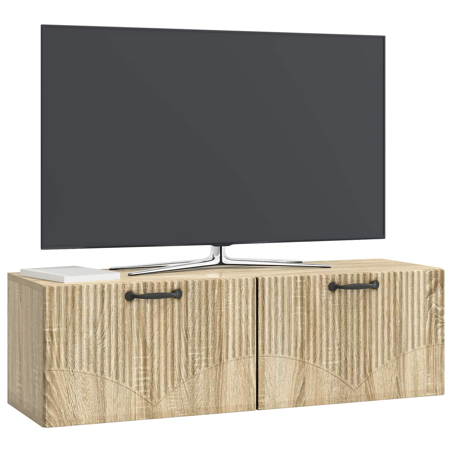Mobile Porta TV da Muro Rovere Sonoma 98 x 31 x 30 cm | homemem39