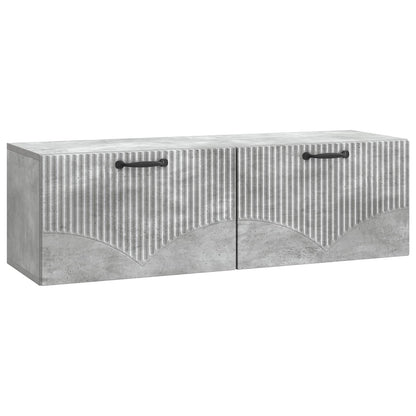 Mobile Porta TV da Muro Grigio Cemento 98 x 31 x 30 cm