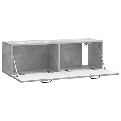 Mobile Porta TV da Muro Grigio Cemento 98 x 31 x 30 cm