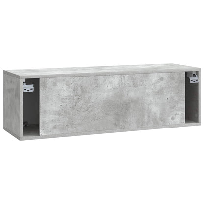 Mobile Porta TV da Muro Grigio Cemento 98 x 31 x 30 cm