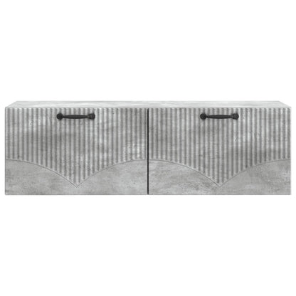 Mobile Porta TV da Muro Grigio Cemento 98 x 31 x 30 cm | homemem39