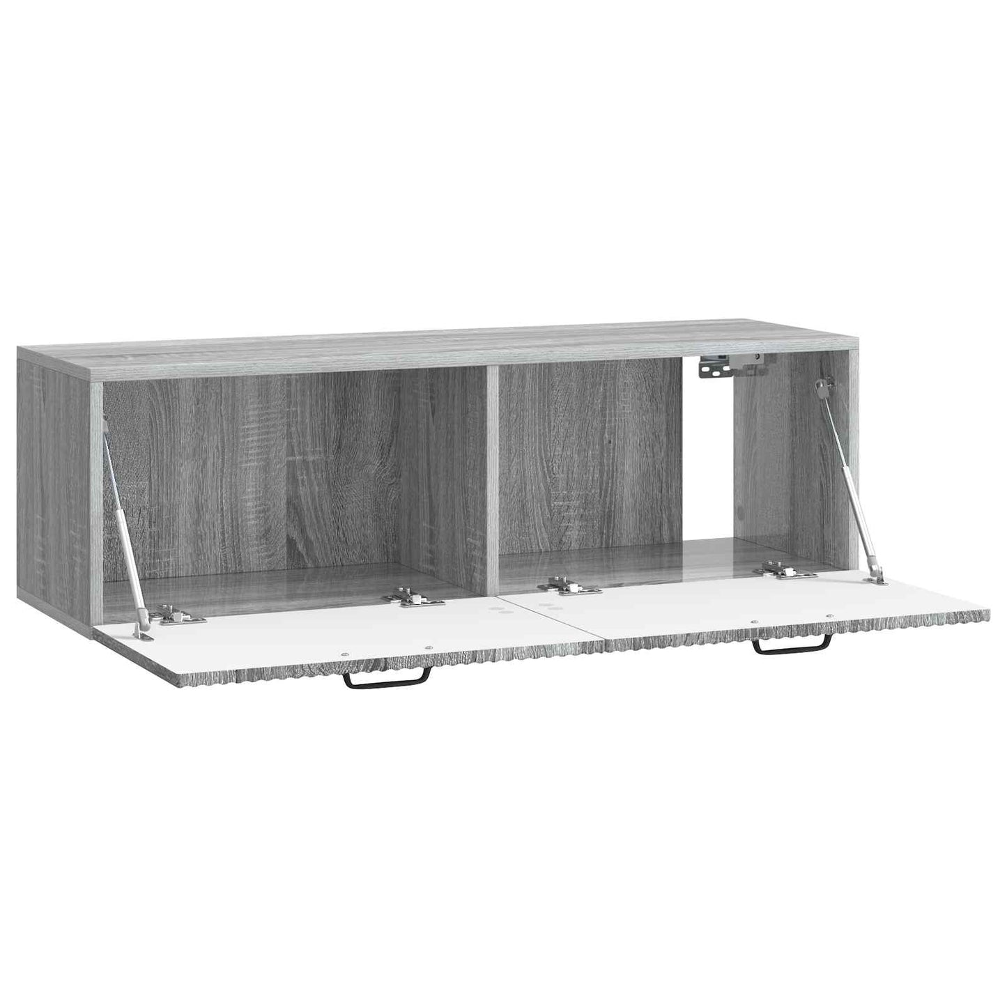 Mobile Porta TV da Muro Grigio Sonoma 98 x 31 x 30 cm