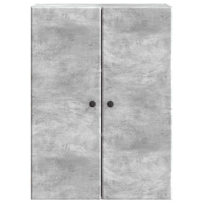 Mobiletto a muro Grigio Cemento 66 x 34,5 x 90 cm | homemem39