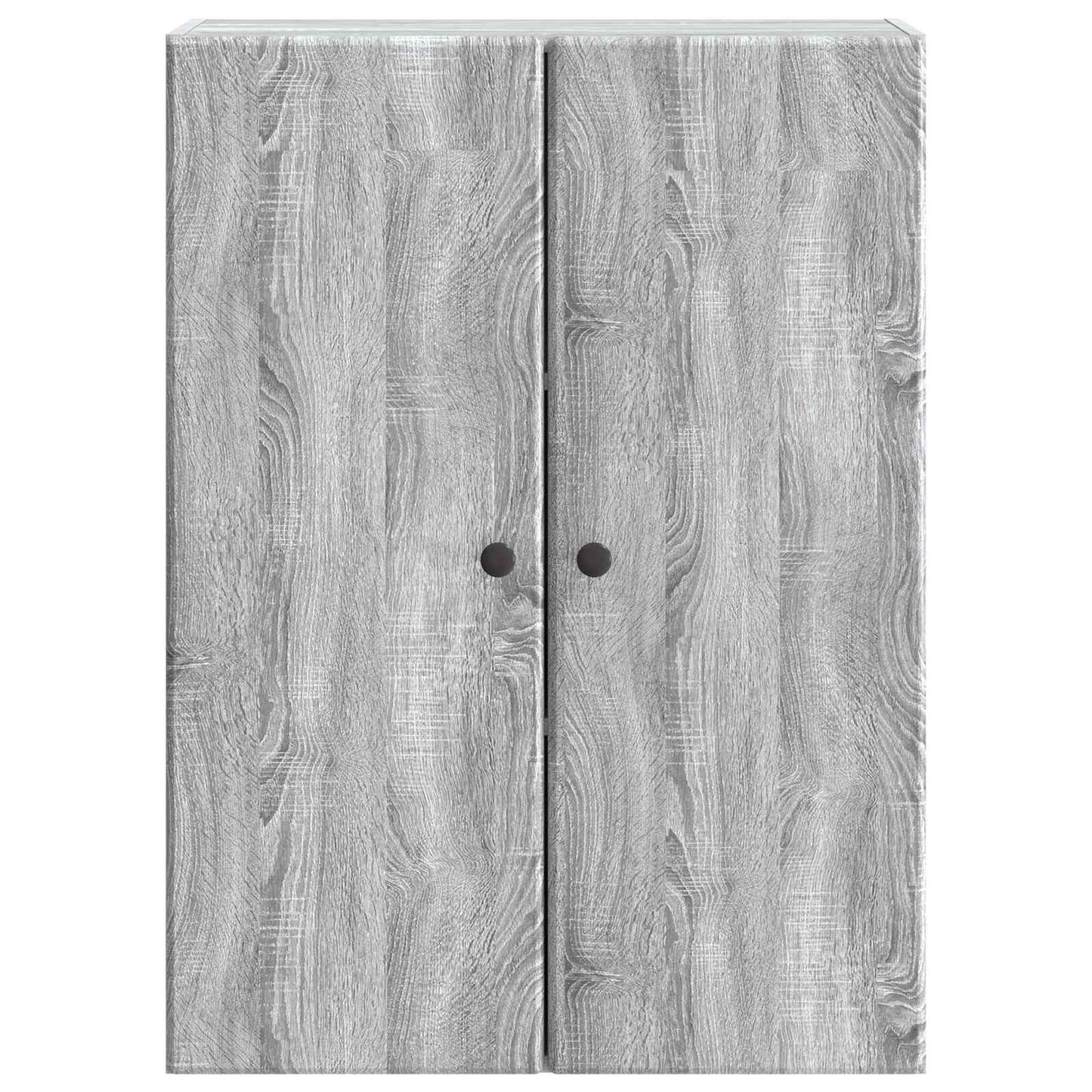 Mobiletto a muro Sonoma grigio 66 x 34,5 x 90 cm | homemem39