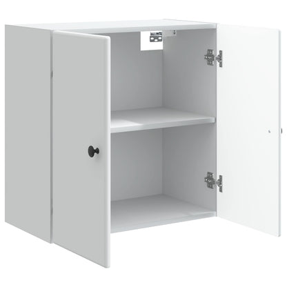 Mobiletto a muro Bianco 59 x 31 x 60 cm Legno ingegnerizzato | homemem39