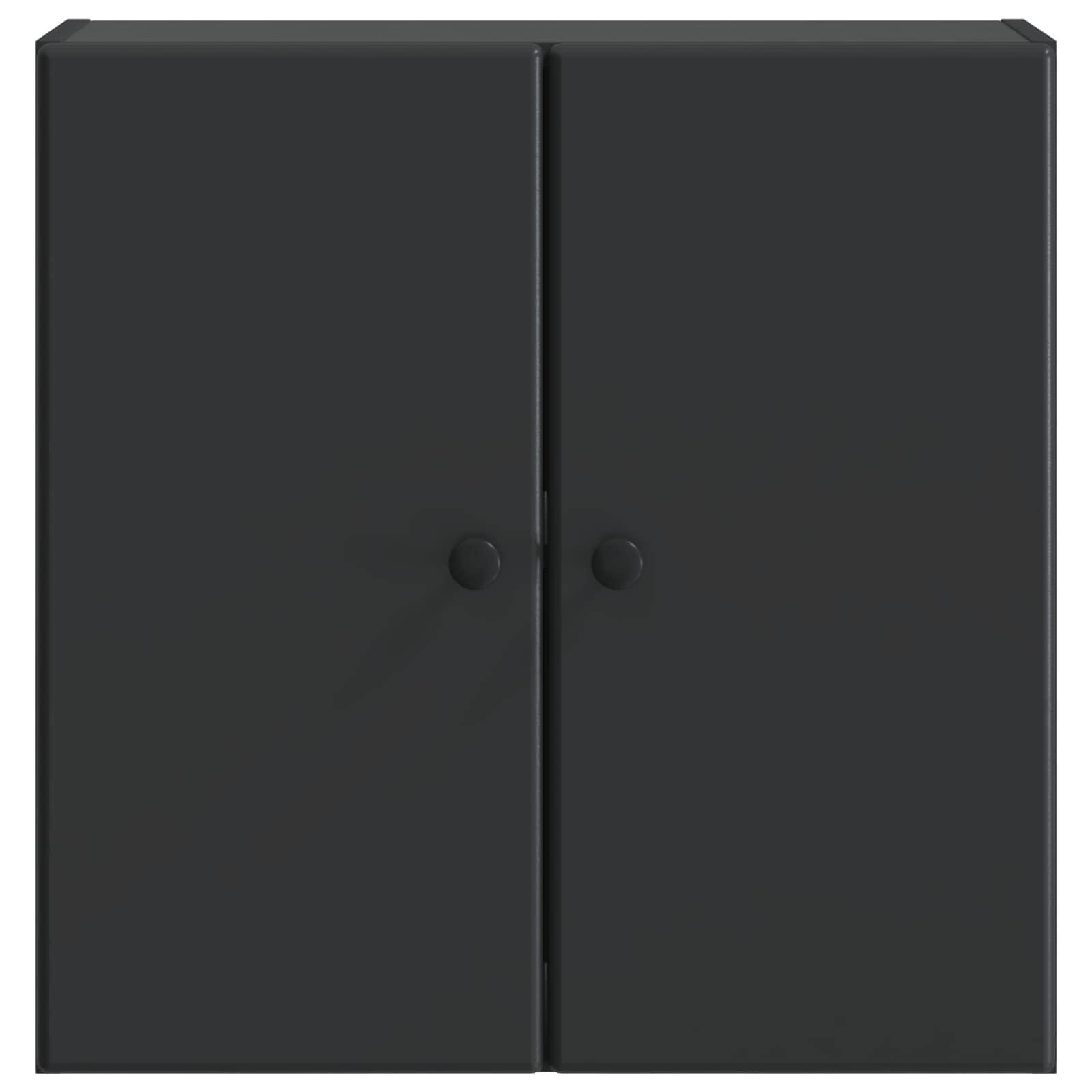 Mobiletto a muro Nero 59 x 31 x 60 cm Legno ingegnerizzato | homemem39