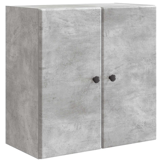 Mobiletto a muro Grigio Cemento 59 x 31 x 60 cm | homemem39