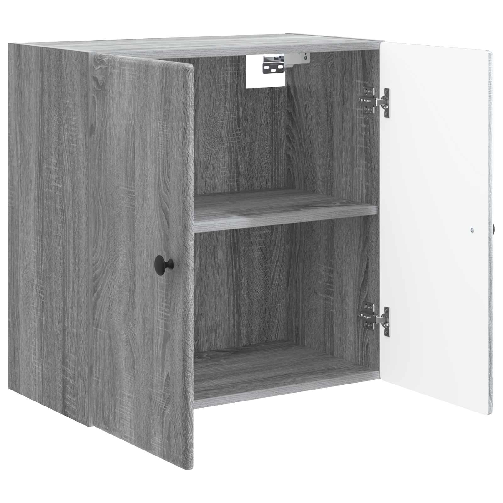 Mobiletto a muro Sonoma grigio 59 x 31 x 60 cm | homemem39