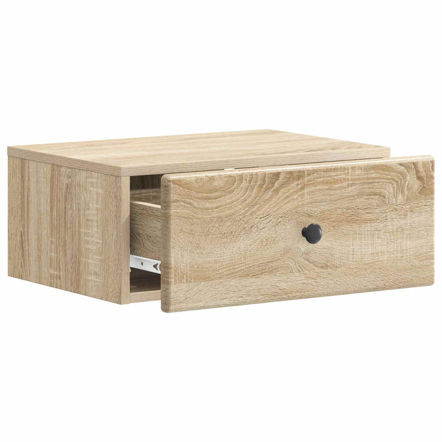 Mobiletto da notte a muro 2 pcs Rovere Sonoma 49 x 34,5 x 20 cm | homemem39