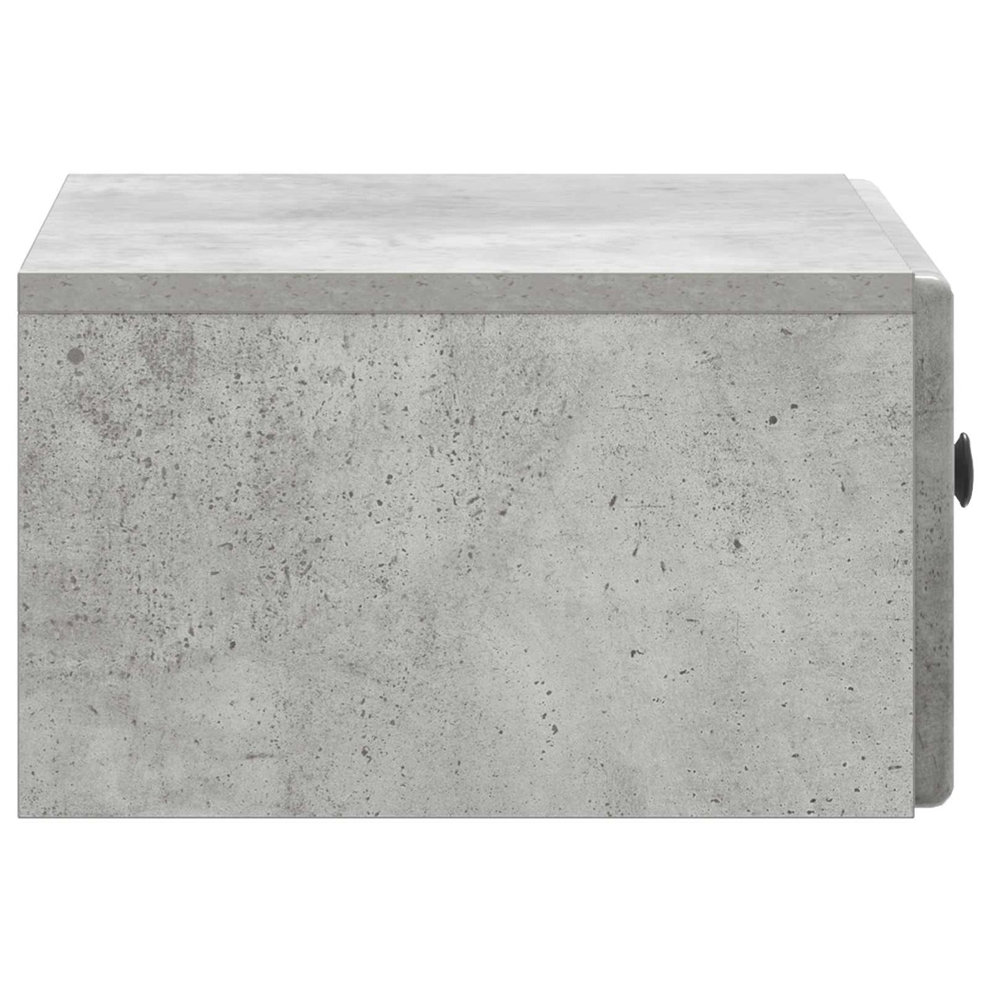 Mobiletto da notte a muro Grigio Cemento 49 x 34,5 x 20 cm | homemem39