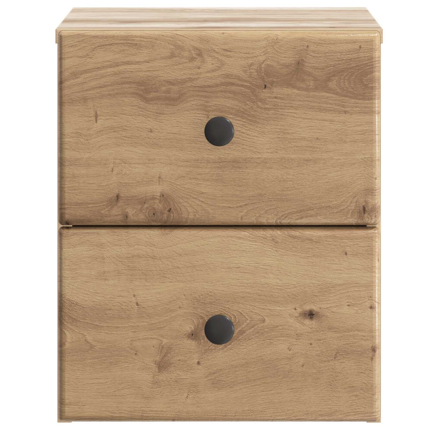 Mobiletto da notte a muro con cassetto 2 pcs Rovere Artigianale | homemem39