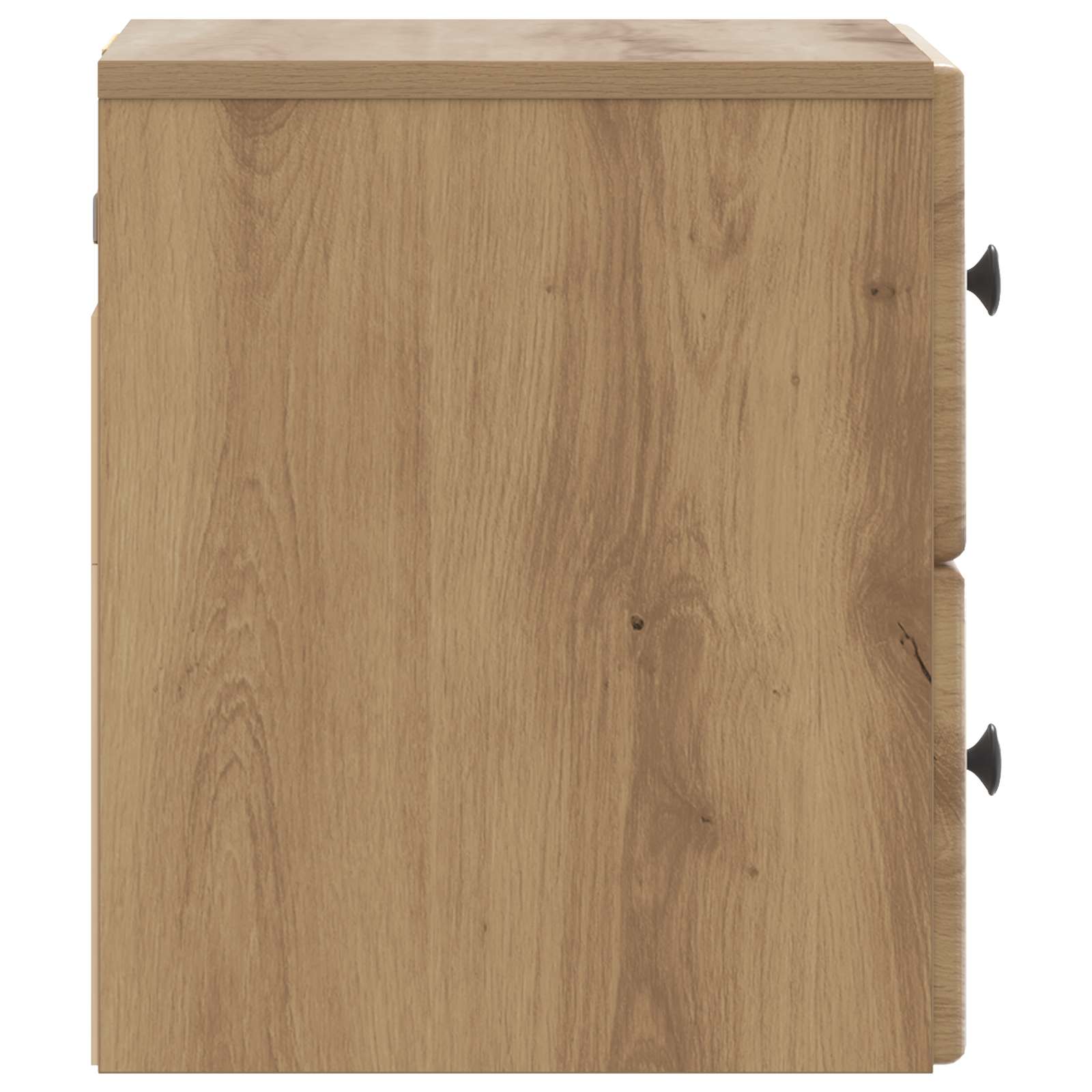 Mobiletto da notte a muro con cassetto 2 pcs Rovere Artigianale | homemem39