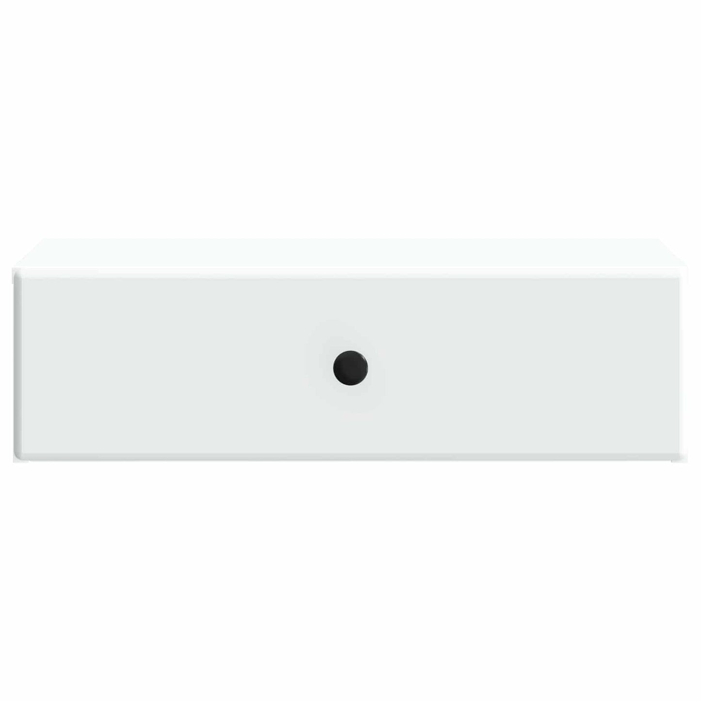 Tavolino da Parete Laterale Bianco 59 x 34,5 x 17 cm | homemem39