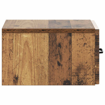 Tavolino da Parete Laterale Legno antico 59 x 34,5 x 17 cm | homemem39