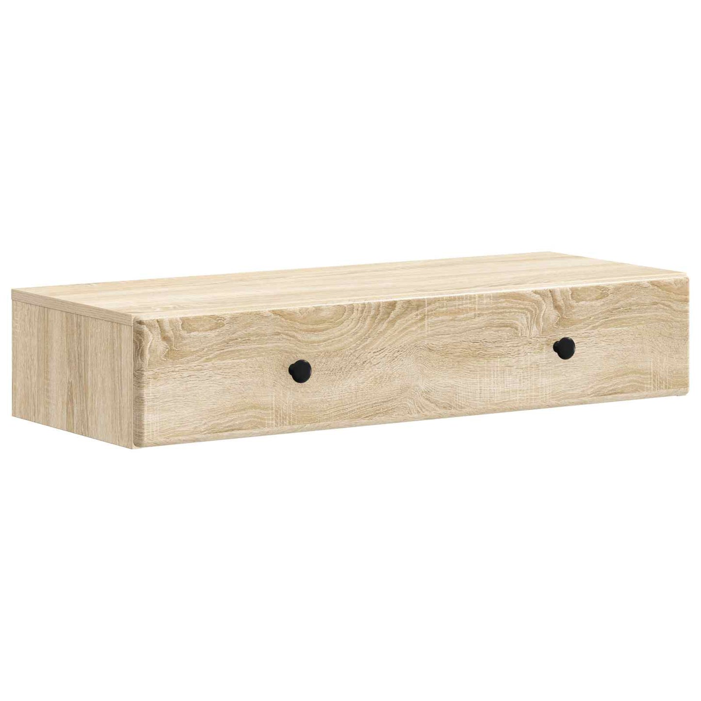 Tavolino da Parete Laterale Rovere Sonoma 87,5 x 34,5 x 17 cm | homemem39