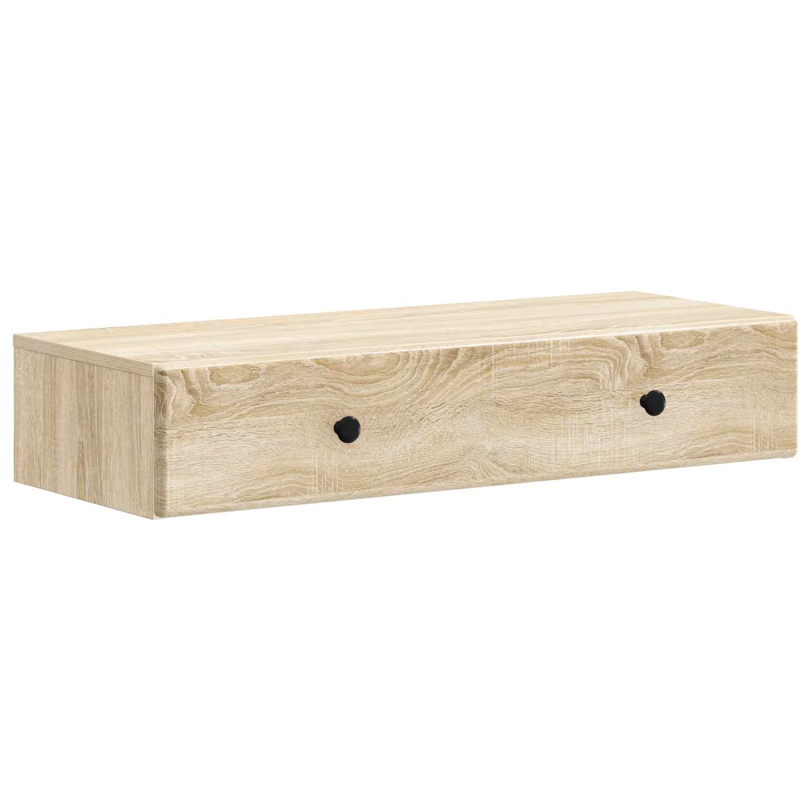 Tavolino da Parete Laterale Rovere Sonoma 87,5 x 34,5 x 17 cm | homemem39
