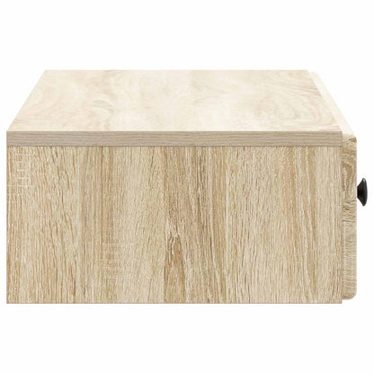 Tavolino da Parete Laterale Rovere Sonoma 87,5 x 34,5 x 17 cm | homemem39