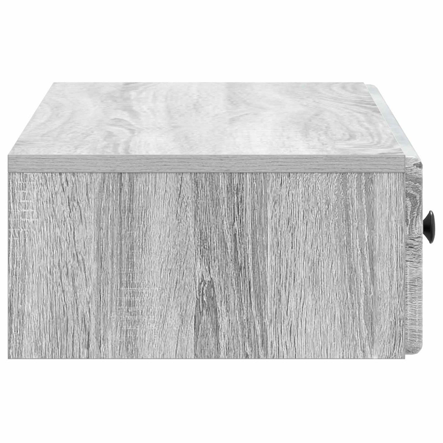 Tavolino da Parete Laterale Grigio Sonoma 87,5 x 34,5 x 17 cm | homemem39