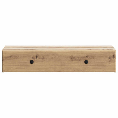 Tavolino da Parete Laterale 87,5 x 34,5 x 17 cm