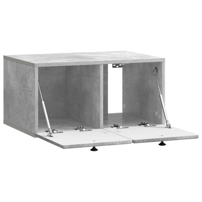 Mobile Porta TV da Muro 59,5 x 41 x 30 cm Grigio Cemento