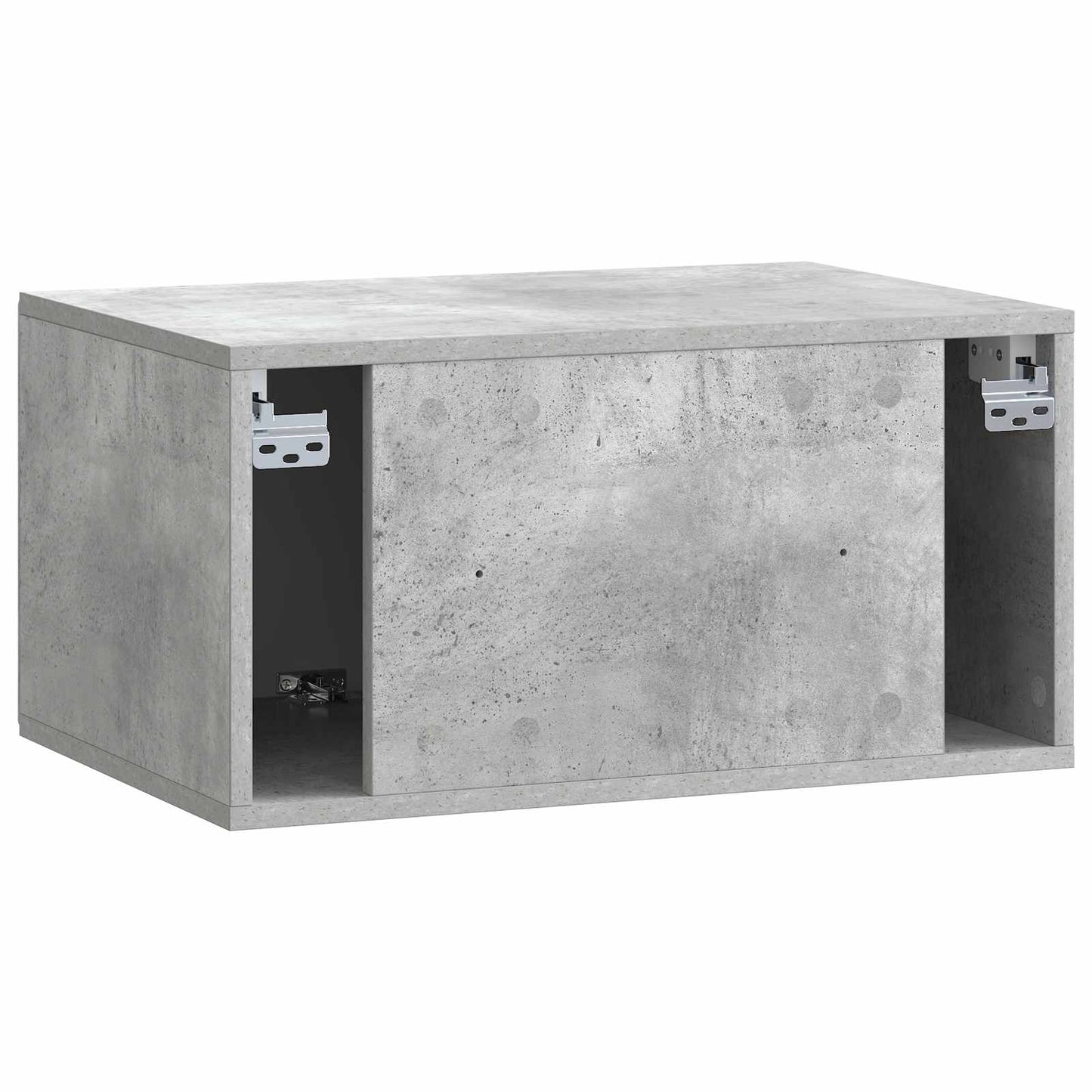 Mobile Porta TV da Muro 59,5 x 41 x 30 cm Grigio Cemento
