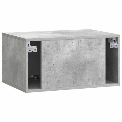 Mobile Porta TV da Muro 59,5 x 41 x 30 cm Grigio Cemento