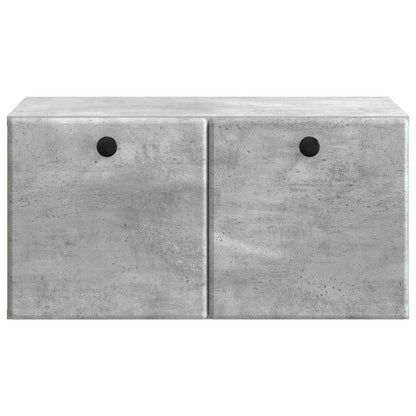 Mobile Porta TV da Muro Grigio Cemento 59,5 x 41 x 30 cm | homemem39