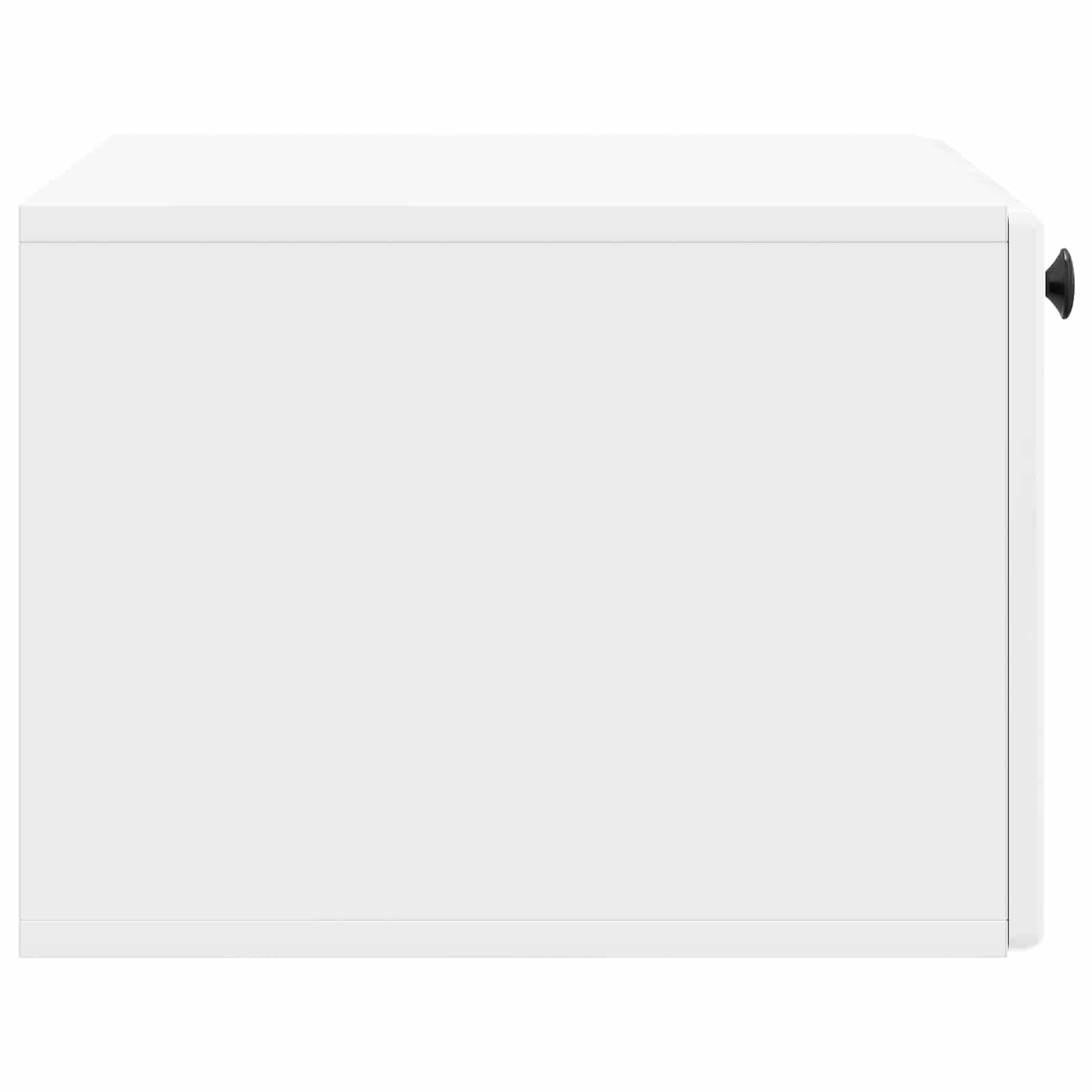 Mobile Porta TV da Muro Bianco Lucido 59,5 x 41 x 30 cm | homemem39
