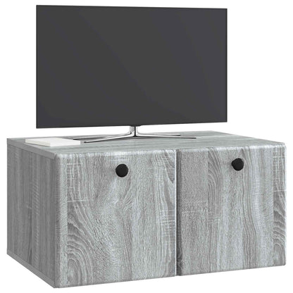 Mobile Porta TV da Muro Grigio Sonoma 59,5 x 41 x 30 cm | homemem39