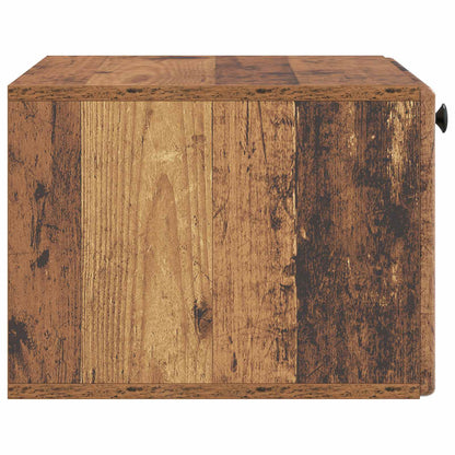 Mobile Porta TV da Muro 59,5 x 41 x 30 cm Legno antico