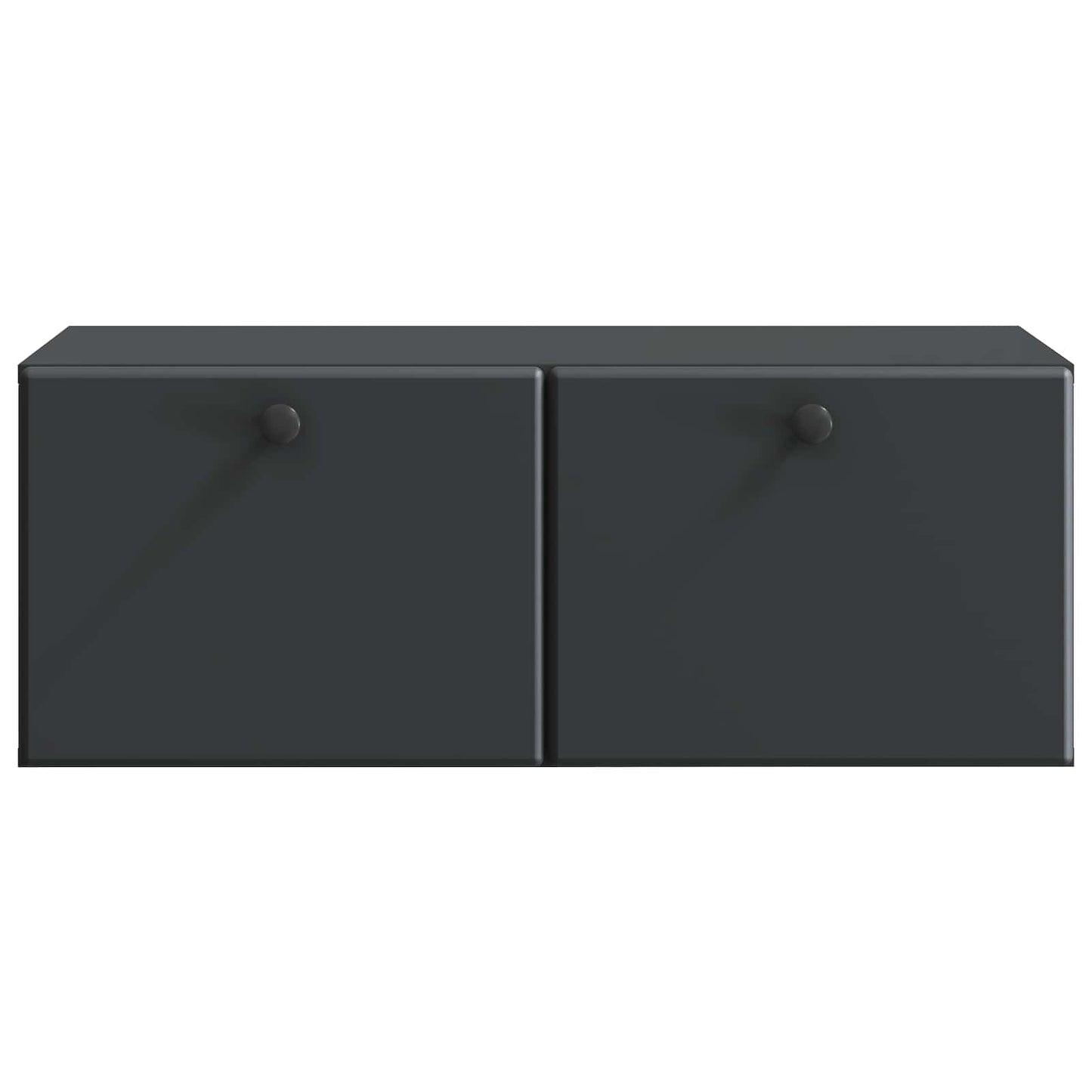 Mobile Porta TV da Muro Nero 78,5 x 41 x 30 cm | homemem39