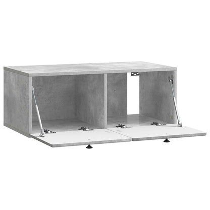 Mobile Porta TV da Muro Grigio Cemento 78,5 x 41 x 30 cm | homemem39