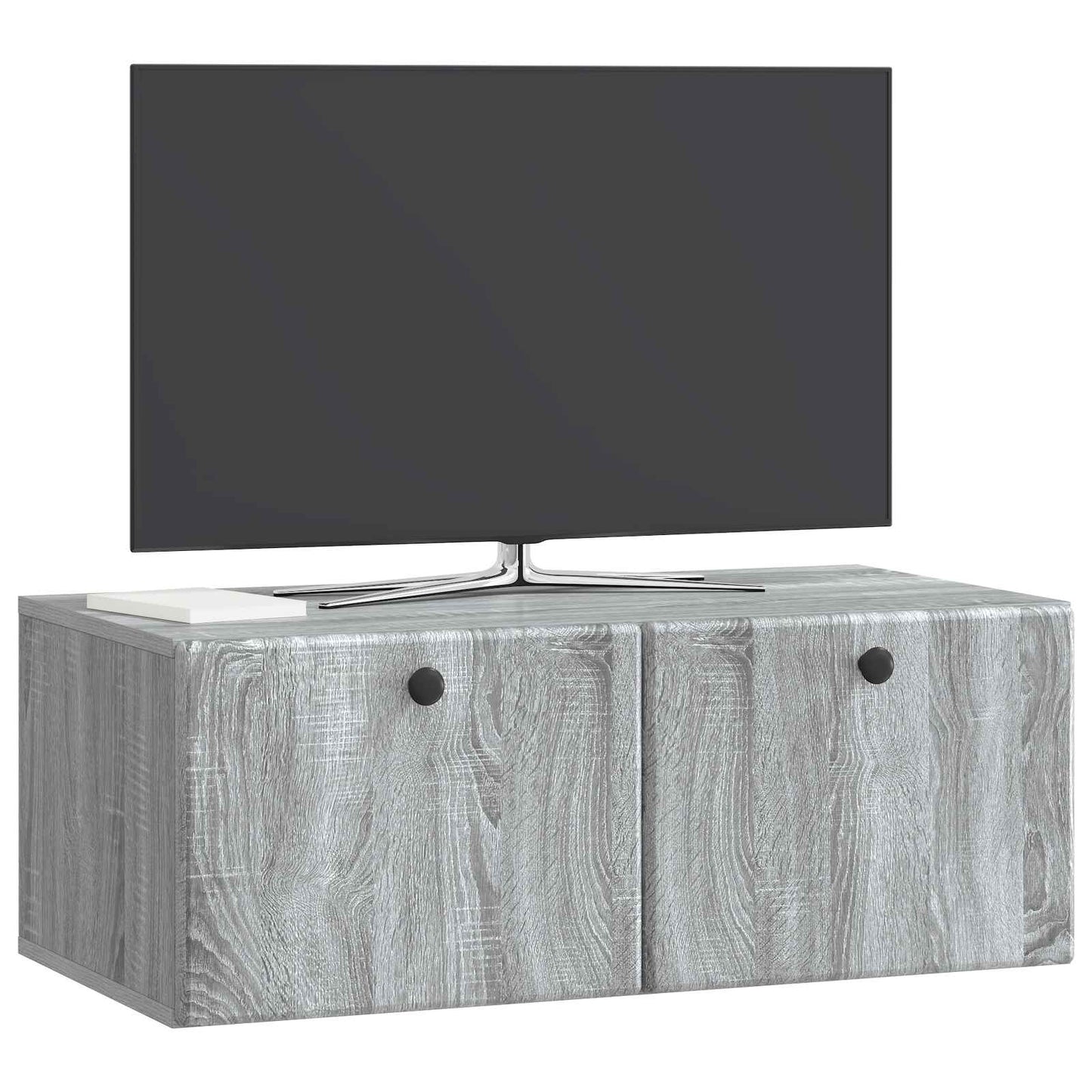 Mobile Porta TV da Muro 78,5 x 41 x 30 cm Sonoma grigio