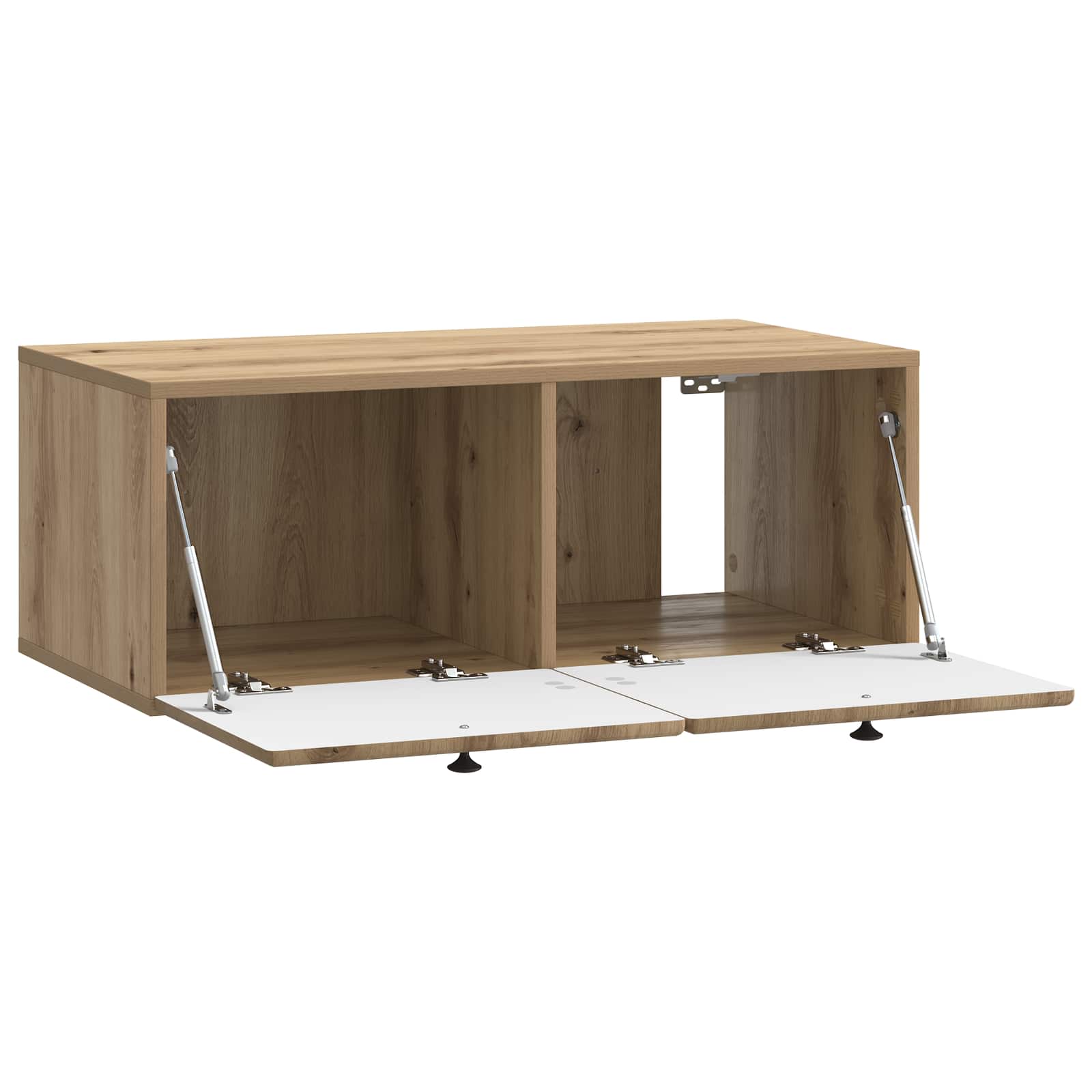 Mobile Porta TV da Muro Rovere Artigianale 78,5 x 41 x 30 cm | homemem39